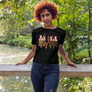 Shades Of Melanin   Black Girl Magic T-Shirt