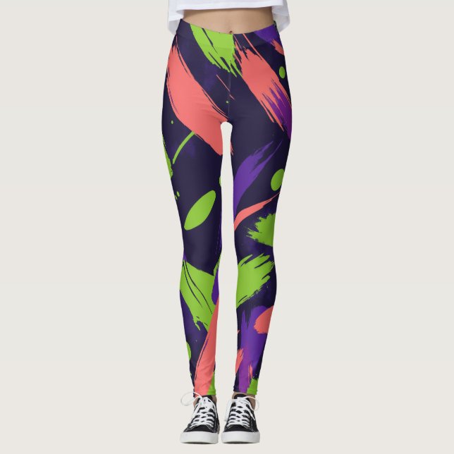 Shades of neon leggings (Front)