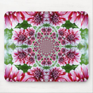 Shades of Pink Flowers Mousepad