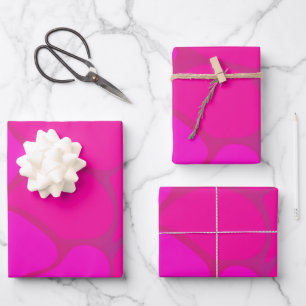 Shades of Pink Gradient Wrapping Paper 
