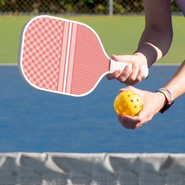 Shades of Pink Pickleball Paddle (Insitu)
