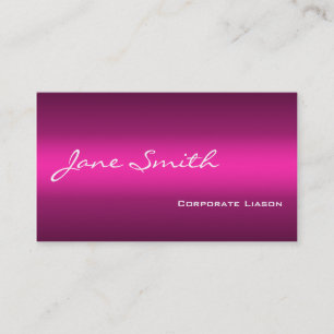 Shades of Pink Standard Business Cards