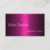 Shades of Pink Standard Business Cards