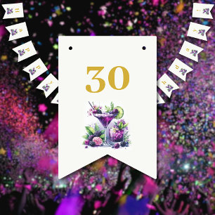 Shades of Purple: A Blue-Violet Birthday Bash Bunting