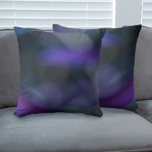 Shades of Purple Abstract Cushion