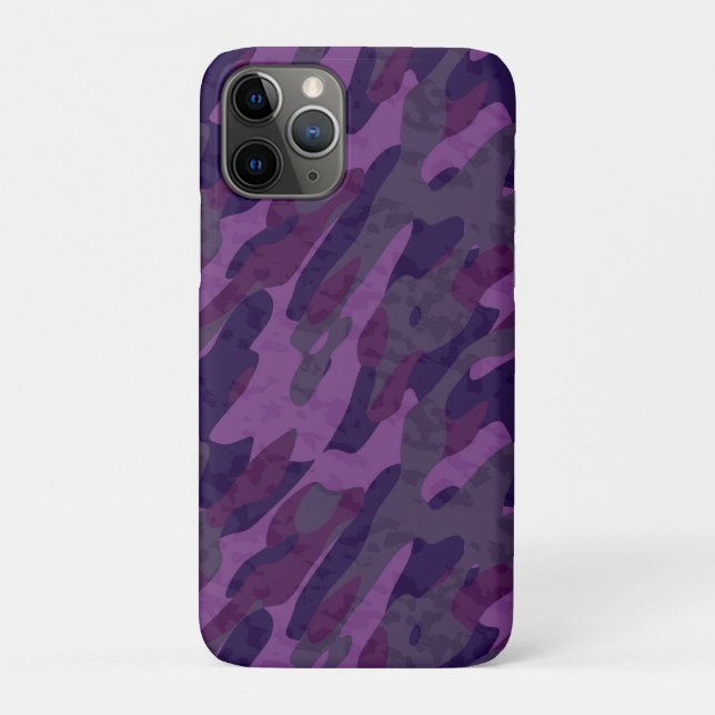 shades of purple camo Case-Mate iPhone case (Back)