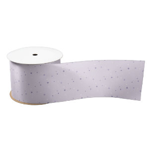 shades of purple dots ribbon satin ribbon