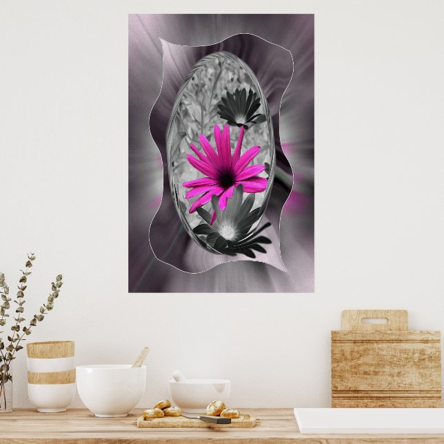 Shades of purple poster (Kitchen)