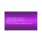 Shades of Purple Standard Business Cards