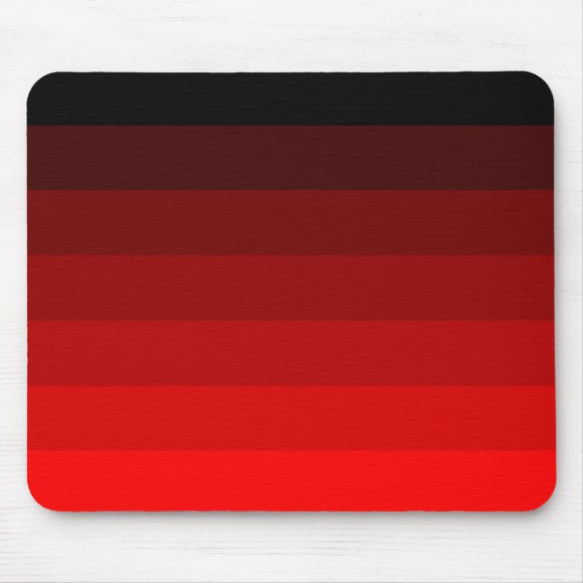 Shades of Red Mouse Pad (Front)