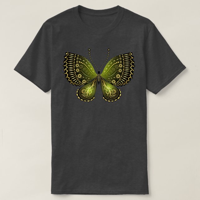 Shades of Sage Butterfly T-Shirt (Design Front)