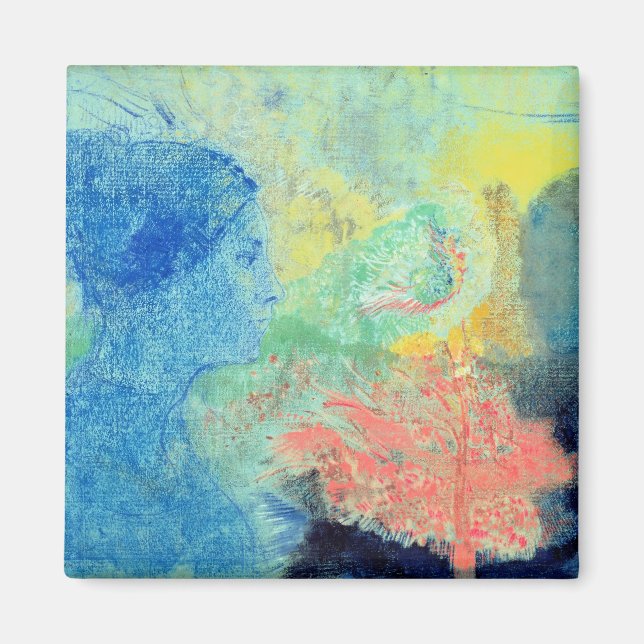 Shades of Sleep (pastel on paper Magnet (Front)