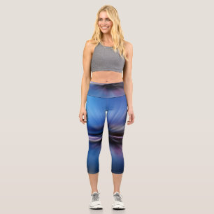 Shades of Twilight Capri Leggings