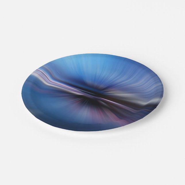 Shades of Twilight Paper Plate (Angled)