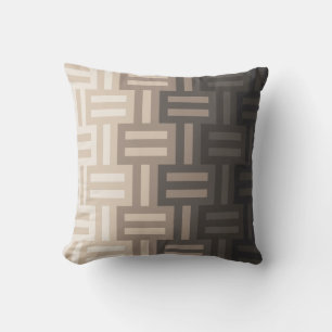 Shades of warm Neutrals quilt pattern Cushion