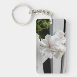 shades of white key ring