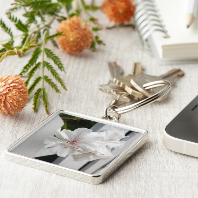 shades of white key ring (Side)