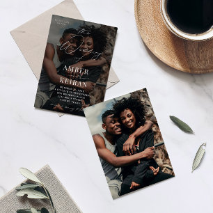 Shades - Photo Wedding Invitation