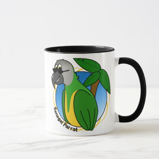 Shades Senegal Parrot Mug (Right)