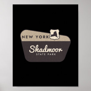 Shadmoor State Park New York Welcome Sign Vacation