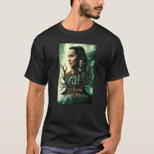 Shadow And Bone Antler Group Poster T-Shirt