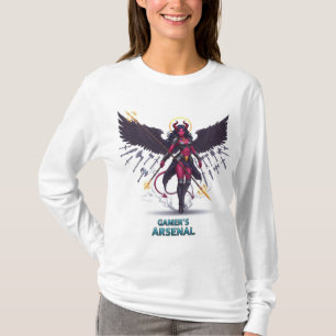 "Shadow Arsenal: Devil Angel Gamer" T-Shirt