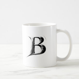 Shadow B – Dark Letter B Phone Case Coffee Mug