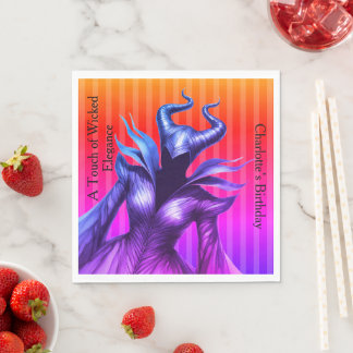 Shadow Ball Dark Fantasy Party | green Paper Cup Napkin