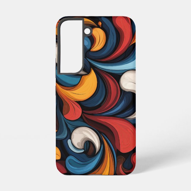 Shadow Berry Samsung Galaxy S22 Case (Back)