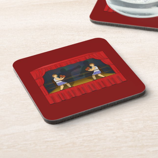 Shadow Box-ing -  Coaster (Left Side)