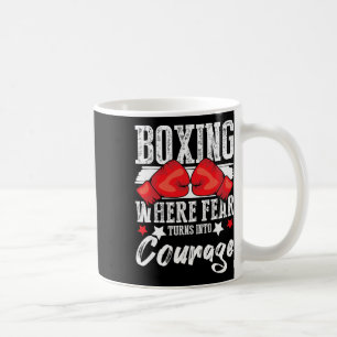 Shadow Boxing Punching Kickboxing G Gloves Boxer F Coffee Mug