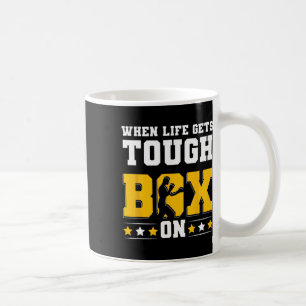 Shadow Boxing Punching Kickboxing G Gloves Boxer F Coffee Mug
