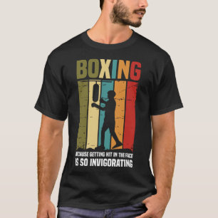 Shadow Boxing Punching Kickboxing G Gloves Boxer F T-Shirt