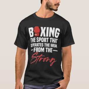 Shadow Boxing Punching Kickboxing G Gloves Boxer F T-Shirt