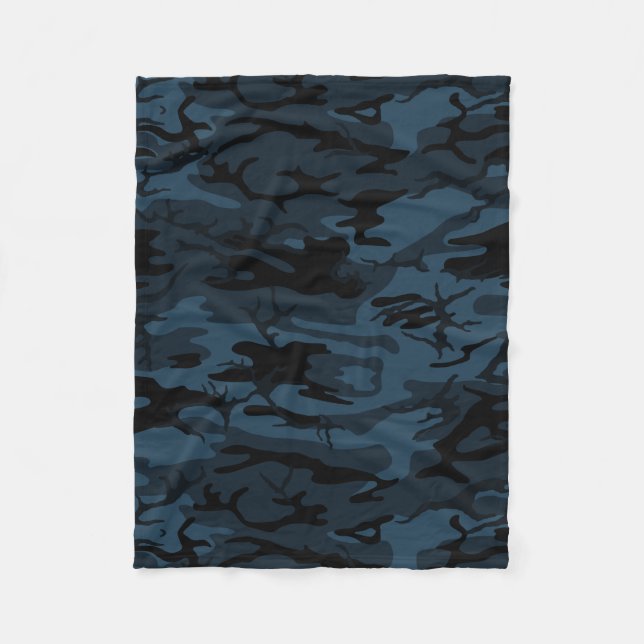 Shadow Camo Fleece Blanket (Front)