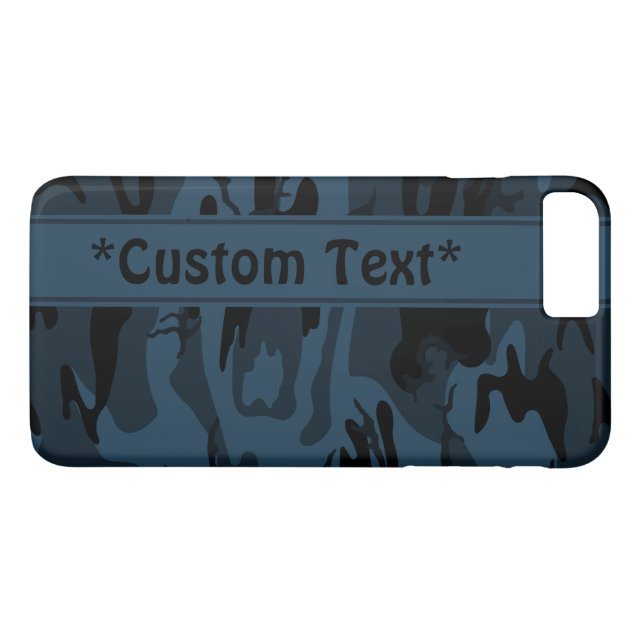 Shadow Camo w/ Custom Text Case-Mate iPhone Case (Back (Horizontal))