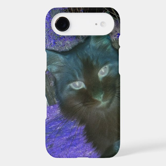 Shadow Cat in Lavender Galaxy S5 Case (Back)