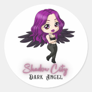 Shadow City Dark Angel Stickers