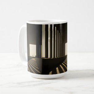 Shadow Columns Coffee Mug
