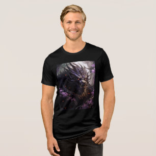 Shadow Dragon in Twilight Forest Tri-Blend Shirt