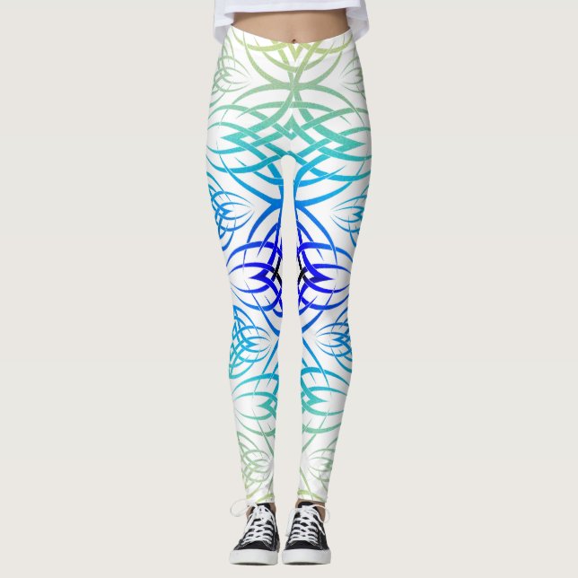 Shadow Eclipse Wallpaper ( Rainbow ) Leggings (Front)