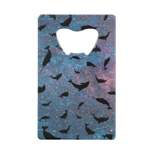 Shadow fish shark whale gradient colourful galaxy