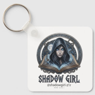 shadow girl key ring