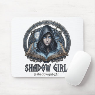 shadow girl mouse pad