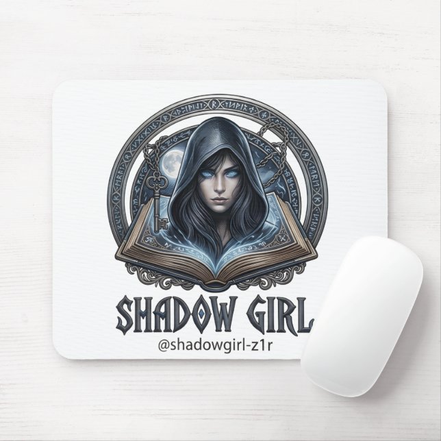 shadow girl mouse pad (With Mouse)