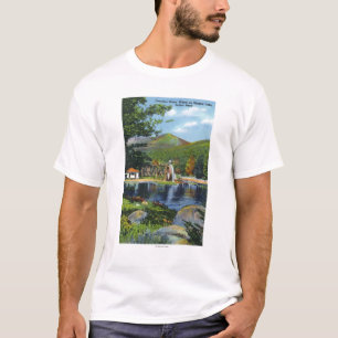 Shadow Lake Overshot Water Wheel View T-Shirt