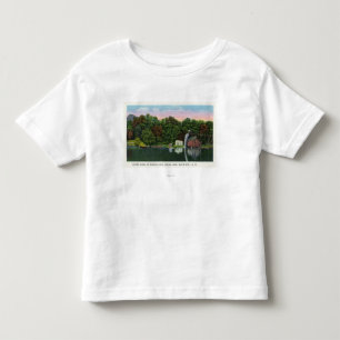 Shadow Lake Water Wheel Indian Head View Toddler T-Shirt
