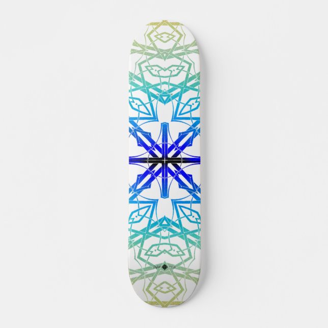 Shadow Looking Glass Cross Skateboard (Front)