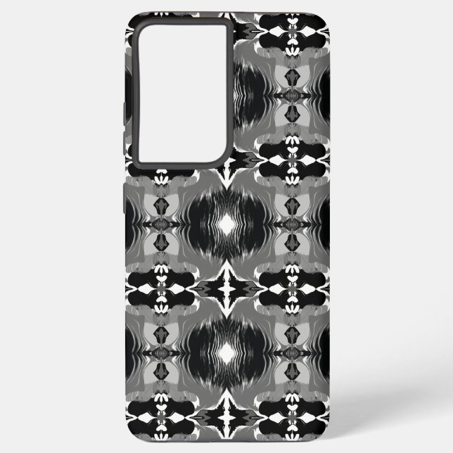 Shadow Mirror Pattern  Samsung Galaxy S21+ Case (Back)