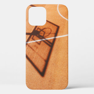Shadow of basketball hoop iPhone 12 case